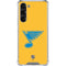 NHL St. Louis Blues Solid Background Galaxy S24 FE Clear Case